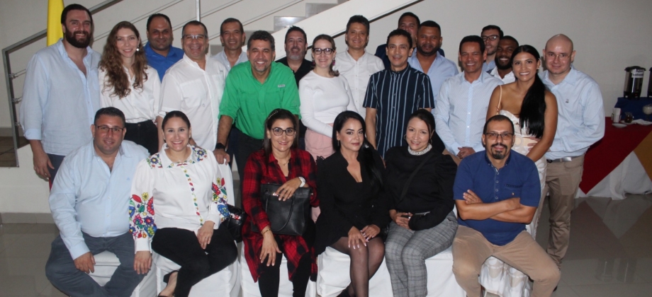 Exitoso encuentro de empresarios colombianos organizó la Embajada de Colombia en Nicaragua