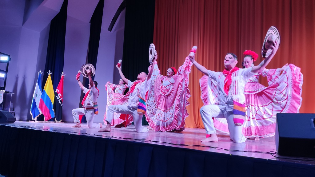 Colombia y Nicaragua realizan encuentro cultural de danza folclórica en Matagalpa