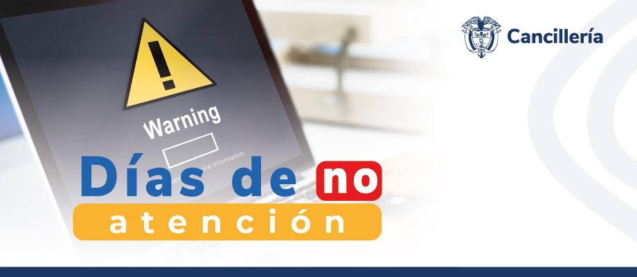 Embajada de Colombia en Nicaragua y su sección consular estarán cerradas este jueves 30 y viernes 31 de mayo de 2024