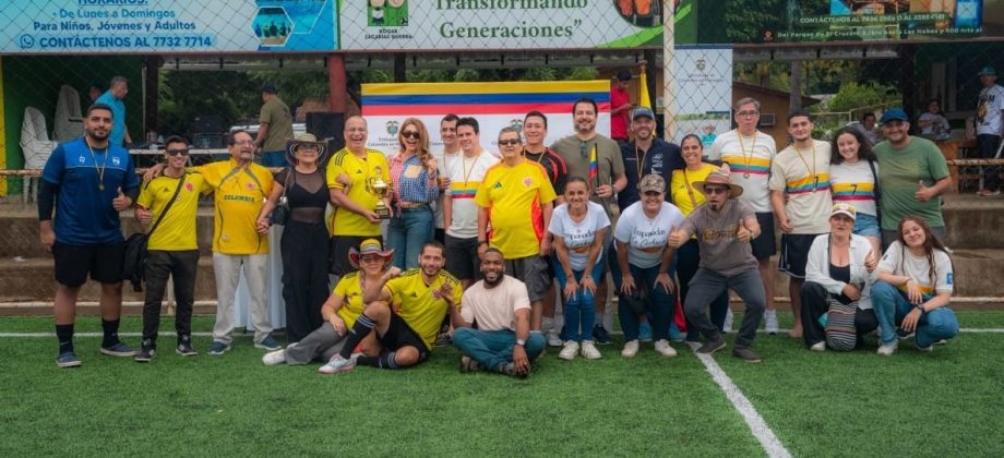 Colombia celebra su independencia en Nicaragua con integración, cultura, deporte y emprendimiento