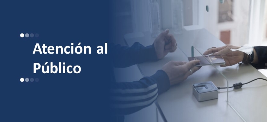 Embajada de Colombia en Nicaragua y su sección consular no tendrán atención al público los días 1 y 2 de mayo de 2025