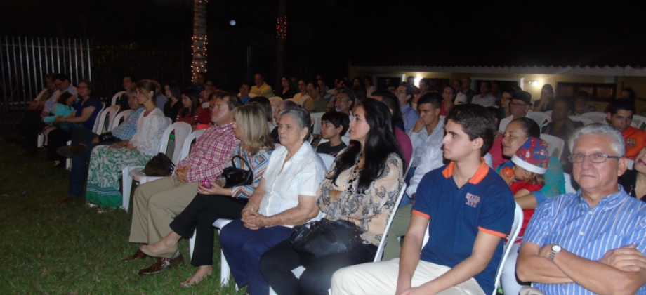 Embajada de Colombia en Nicaragua recibió a la comunidad colombiana para celebrar la Novena de Aguinaldos