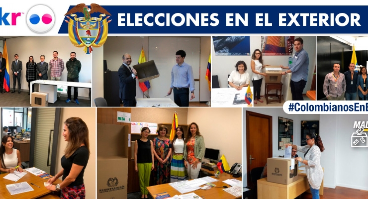 En imágenes: Elecciones en el exterior para Presidencia y Vicepresidencia 2018